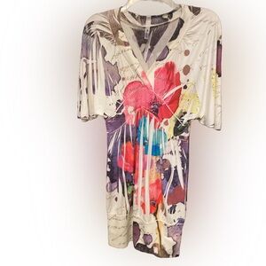Cute, stretchy dress can be used as maternity and nursing.